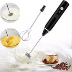 Electric Milk Frother Handheld Coffee Foam Maker Tool