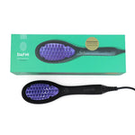 Hair Straightener Brush Ceramic Fast Heating Styling Tool