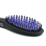 Hair Straightener Brush Ceramic Fast Heating Styling Tool