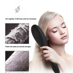 Hair Straightener Brush Ceramic Fast Heating Styling Tool