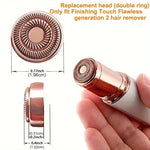 Hair Remover Replacement Heads Finishing Touch