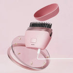 Hair Straightener Brush Portable Mini Rechargeable Travel