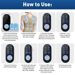 Electric TENS Muscle Stimulator EMS Digital Therapy Device