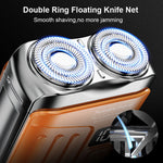 Electric Shaver for Men Mini Rechargeable Double Head Razor