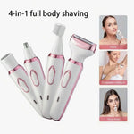 Ladies Electric Shaver 4in1 Rechargeable Beauty
