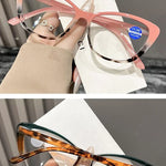 Cat-eye Reading Glasses Women Fashion Large Frame HD Lens