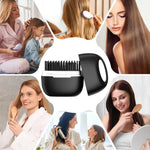 Small Hair Straightener Comb Less Frizz Smooth Styling Tool