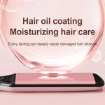 Hair Straightener Oil Coating Wide Plates Fast Heating Tool