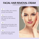 Facial Hair Removal Cream Gentle Painless Face & Lip Hair