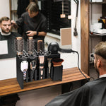  Hair Styling Tools Storage Box Scissors Clipper Comb Rack
