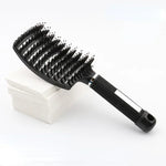 Scalp Massage Hair Brush Bristle Nylon Detangling Pro