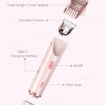 Electric Shaver for Woman Dual Head Hair Remover PlusPro