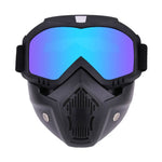 Outdoor Sport Face Mask & Goggles for Motorcycle & Snowboard