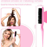 DIY Hair Styling Tools Set Braiding Comb Brush Kit