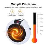 Electric PTC Ceramic Heater Portable Mini Desk Top Heat