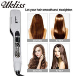 Steam Hair Straightener Ceramic Tourmaline Vapor Styling