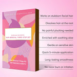 Facial Hair Remover Cream Women Gentle Depilatory Care