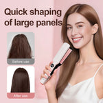Hair Straightener Oil Coating Wide Plates Fast Heating Tool