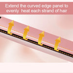 Hair Straightener Oil Coating Wide Plates Fast Heating Tool