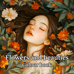 Adult Makeup Coloring Book Detailed Portraits Practice