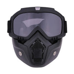 Outdoor Sport Face Mask & Goggles for Motorcycle & Snowboard