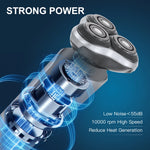 Electric Shaver for Men 3 Blade Portable Home Use Razor