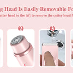 Electric Shaver for Woman Dual Head Hair Remover PlusPro