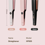 Hair Straightener Oil Coating Wide Plates Fast Heating Tool