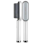 Hair Straightener Quick Heated Electric Hot Comb Brush Tool