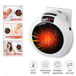 Electric PTC Ceramic Heater Portable Mini Desk Top Heat