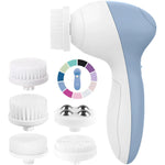 5-in-1 Facial Cleansing Brush Rotating Pore Cleaner Device