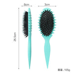 Curls Define Brush Boar Bristle Detangling Styling Pro