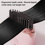 Hair Straightener Brush Portable Mini Rechargeable Travel