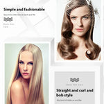 Hair Straightener Brush Quick Heated Electric Hot Comb Tool