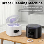 Portable Retainer Cleaner Automatic Braces Dentures Pro
