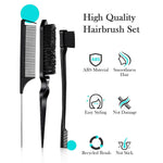 6-Piece Hair Tools Set Gel Spray Brush Comb Styling Kit