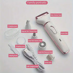 Ladies Electric Shaver 4in1 Rechargeable Beauty