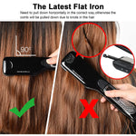 Steam Hair Straightener Ceramic Tourmaline Vapor Styling