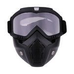 Outdoor Sport Face Mask & Goggles for Motorcycle & Snowboard