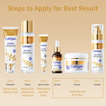 Collagen Skin Care Set Firming Hydrating 6pcs Pro Care
