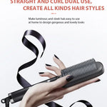 Hair Straightener Brush Quick Heated Electric Hot Comb Tool