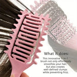 Curl Define Styling Brush Hollow Detangling Barber