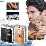 Electric Shaver for Men Mini Rechargeable Double Head Razor