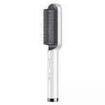 Hair Straightener Brush Quick Heated Electric Hot Comb Tool