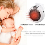 Electric PTC Ceramic Heater Portable Mini Desk Top Heat