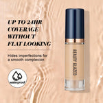 Face Makeup Set 3Pcs Matte Waterproof Foundation Primer