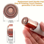Hair Remover Replacement Heads Finishing Touch