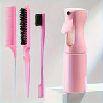 4 Piece Hair Styling Comb Set Rat Tail Edge Brush