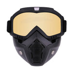 Outdoor Sport Face Mask & Goggles for Motorcycle & Snowboard