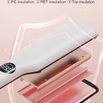 Hair Straightener Oil Coating Wide Plates Fast Heating Tool